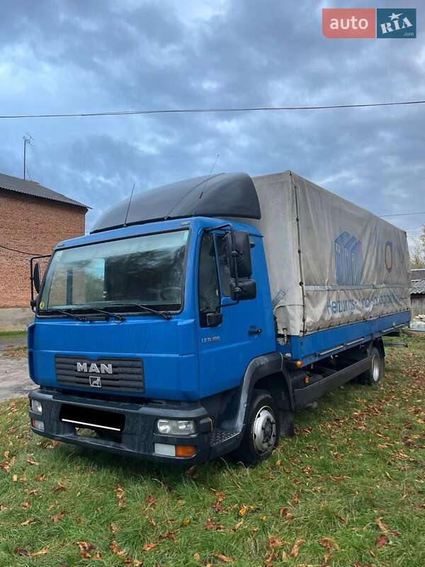 Тентований MAN LE 8.180 2005 в Баранівці фото Тентований MAN LE 8.180 2005 в Баранівці