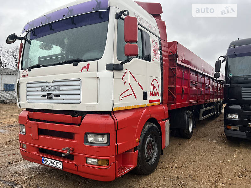 Зерновоз MAN TGA 2007 в Компанеевке фото 3 Зерновоз MAN TGA 2007 в Компанеевке