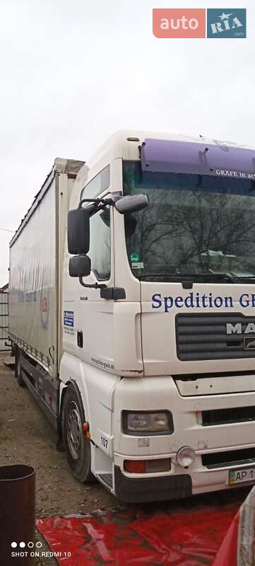 Грузовой фургон MAN TGA 2005 в Запорожье