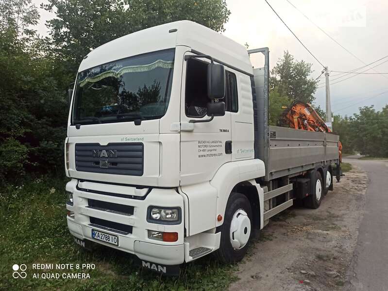 Кран-манипулятор MAN TGA 2003 в 