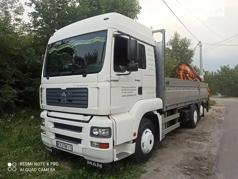 Кран-манипулятор MAN TGA 2003 в 