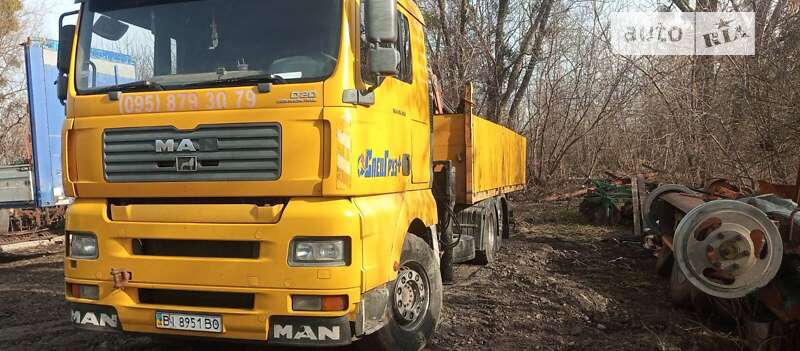 Кран-манипулятор MAN TGA 2005 в Гадяче