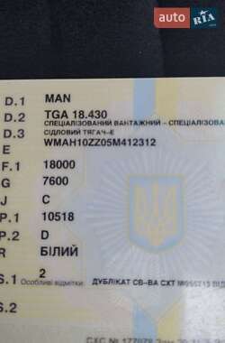 Тягач MAN TGA 2006 в 