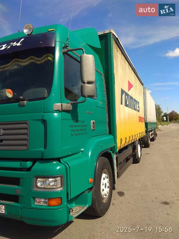 Тентований MAN TGA 2004 в Харкові