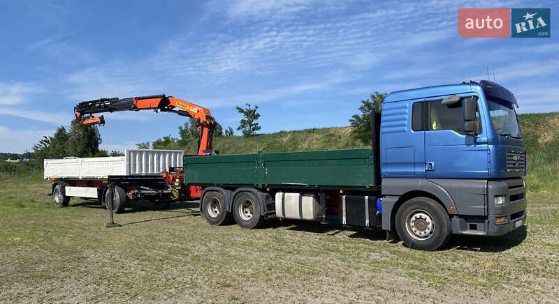 Кран-маніпулятор MAN TGA 2005 в 