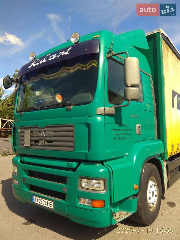 Тентованый MAN TGA 2004 в Харькове