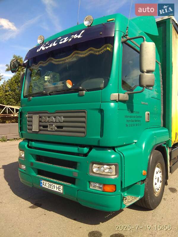 Тентованый MAN TGA 2004 в Харькове