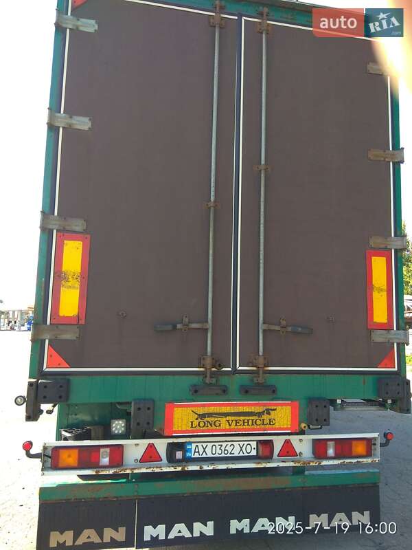 Тентованый MAN TGA 2004 в Харькове