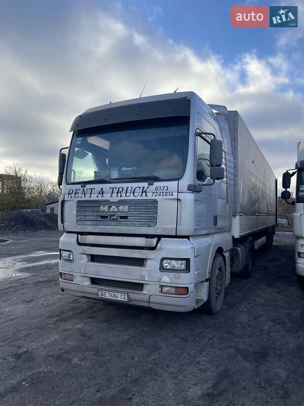 Тягач MAN TGA 2001 в Петропавлівці