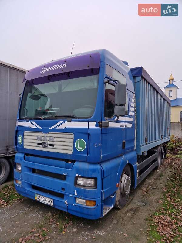 Контейнеровоз MAN TGA 2001 в Черновцах