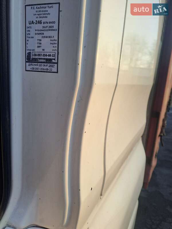 Контейнеровоз MAN TGA 2004 в Львове фото 9 Контейнеровоз MAN TGA 2004 в Львове