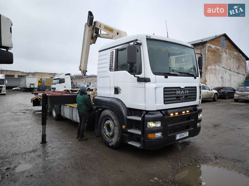 Эвакуатор MAN TGA 2003 в Тернополе