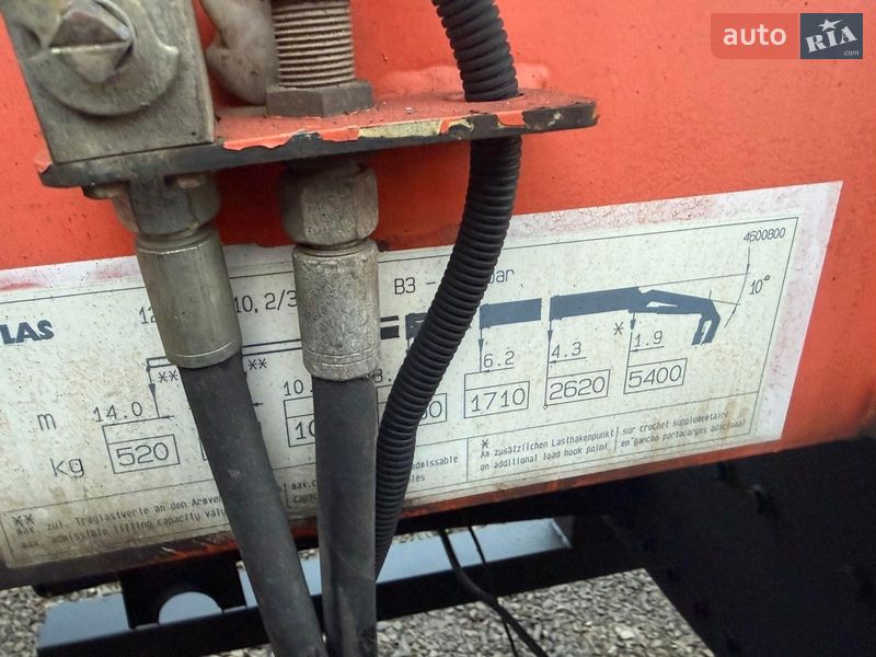 Кран-маніпулятор MAN TGA 2005 в Тячеві