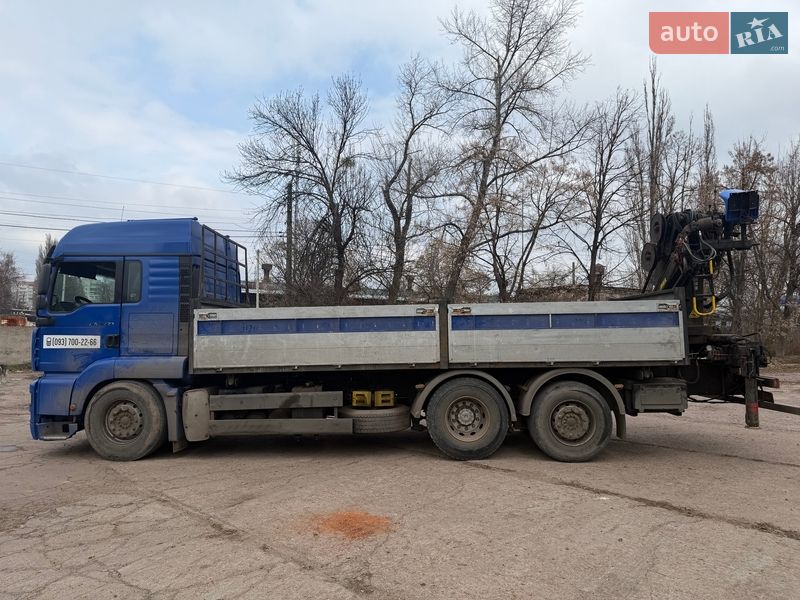 Кран-манипулятор MAN TGA 2005 в Чернигове