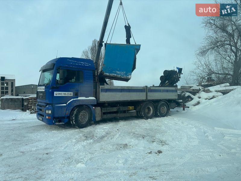 Кран-манипулятор MAN TGA 2005 в Чернигове