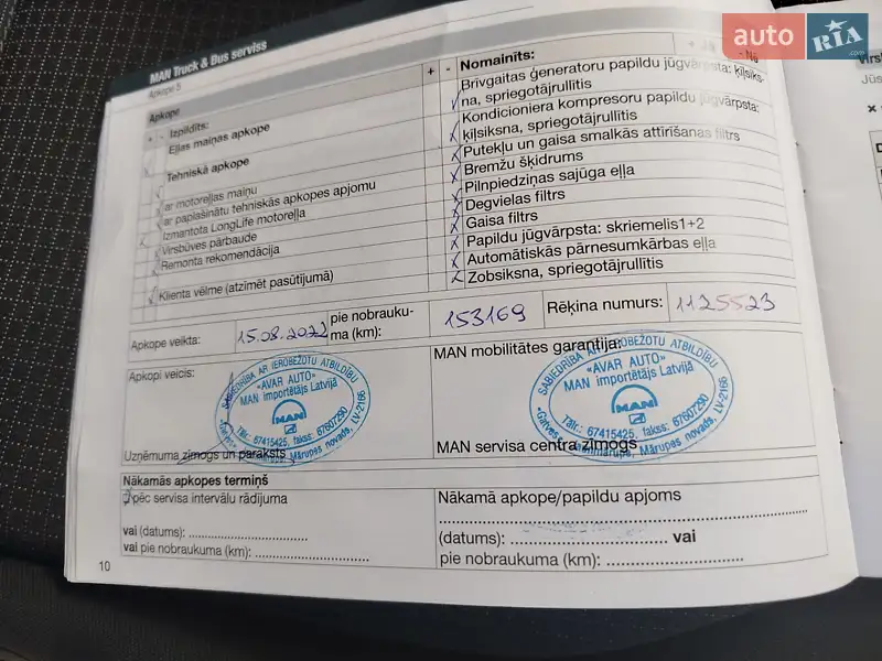 Грузовой фургон MAN TGE 2021 в Ковеле документ