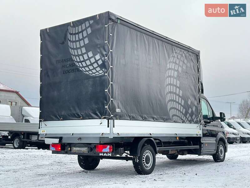 Тентований MAN TGE 2022 в Рівному