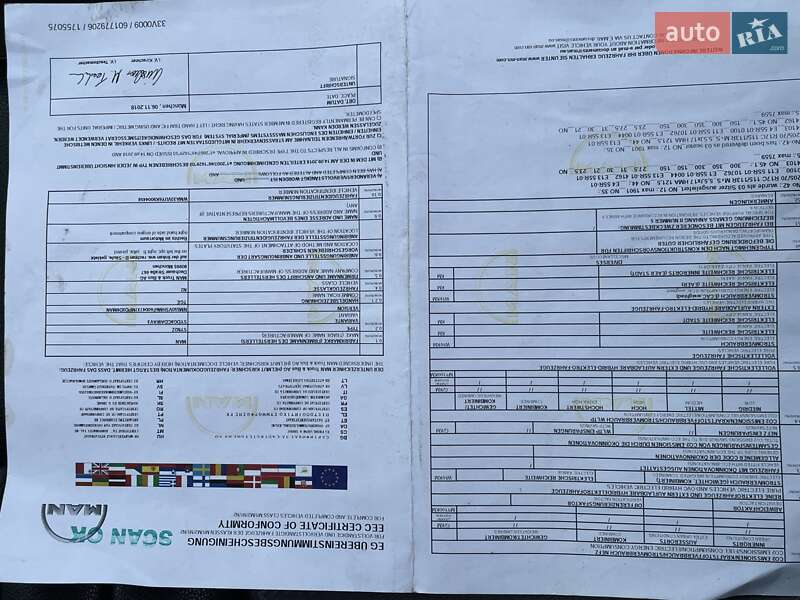 Грузовой фургон MAN TGE 2018 в Нововолынске