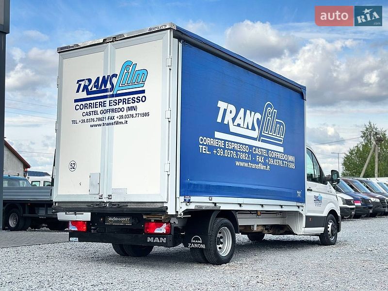 Тентований MAN TGE 2019 в Рівному