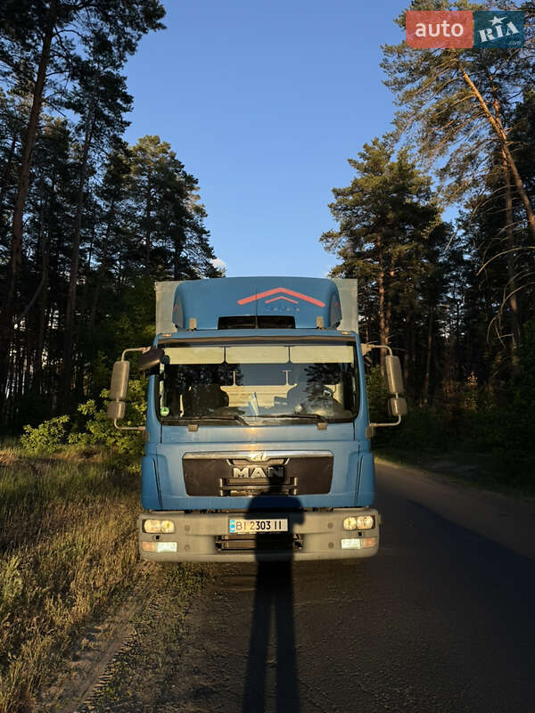 Тентованый MAN TGL 2014 в 