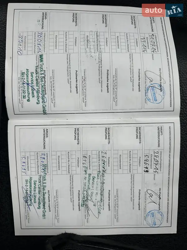 Рефрижератор MAN TGL 2012 в Луцке документ