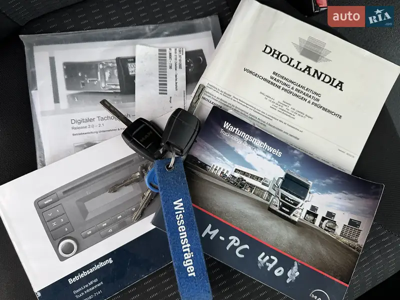 Грузовой фургон MAN TGL 2016 в Ровно документ