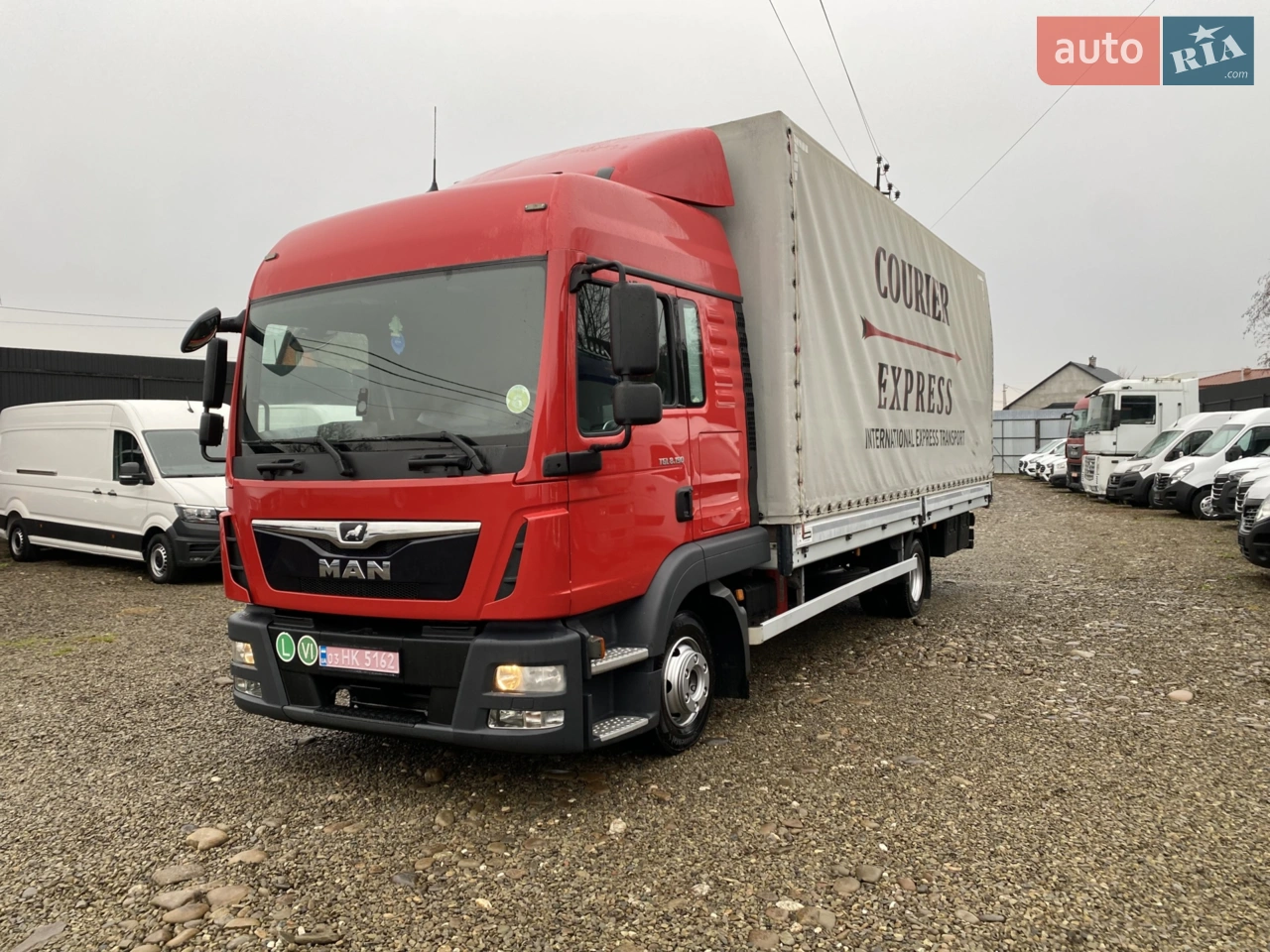 Свіжо пригнаний автомобіль MAN TGL8.190
Повністю розмитнений без пробігу по Україні 
Повна маса 7.490 тара 4.080
Ресорник дві спальні механіка
Технічно автомобіль справний 
Хороша комплектація 
Рейсовий автомобіль 
Резина практично нова по кругу 
Перша реєстрація 1500грн
Довжинакладень не потребує 