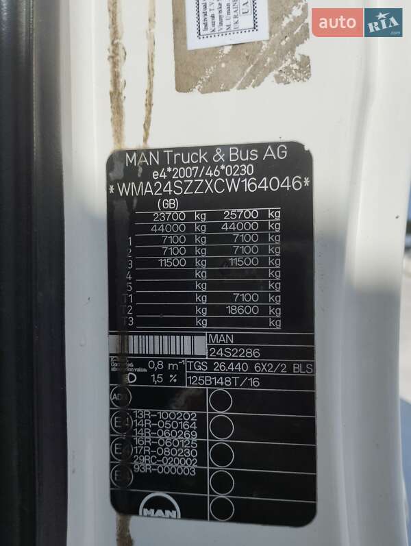 Тягач MAN TGS 2011 в Львові