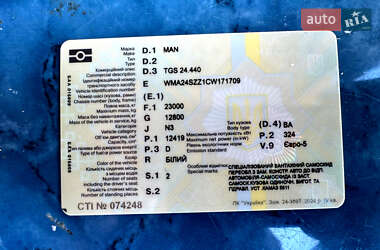 Самосвал MAN TGS 2012 в 