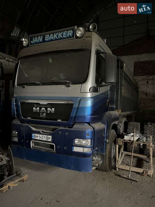 Самоскид MAN TGS 2013 в Ромнах