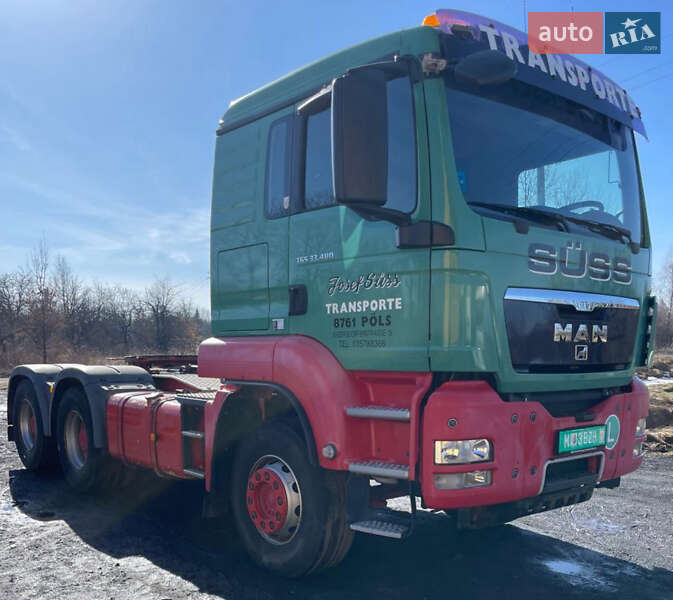 Тягач MAN TGS 2010 в Долині фото Тягач MAN TGS 2010 в Долині