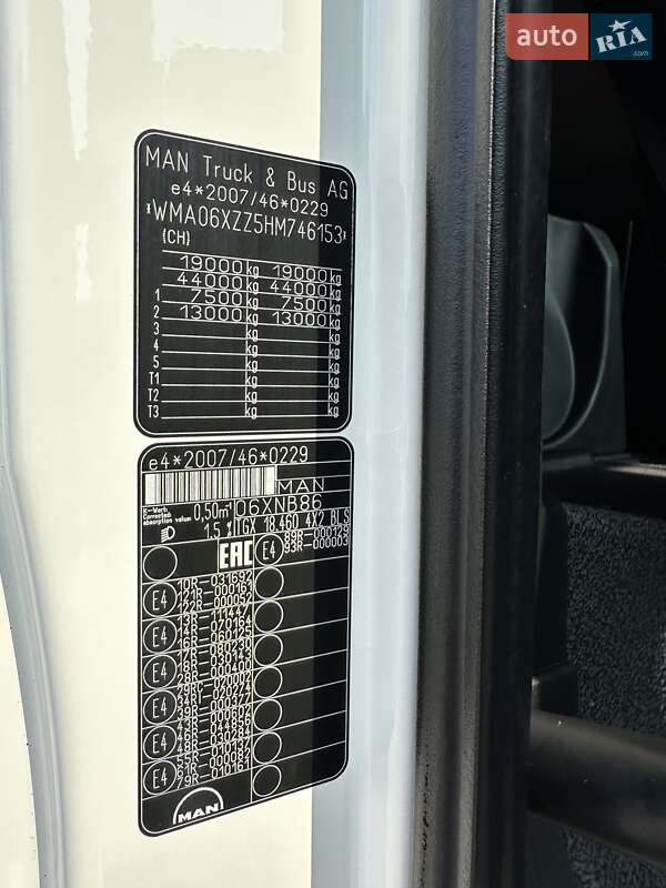 Тягач MAN TGX 18.460 2017 в Луцке