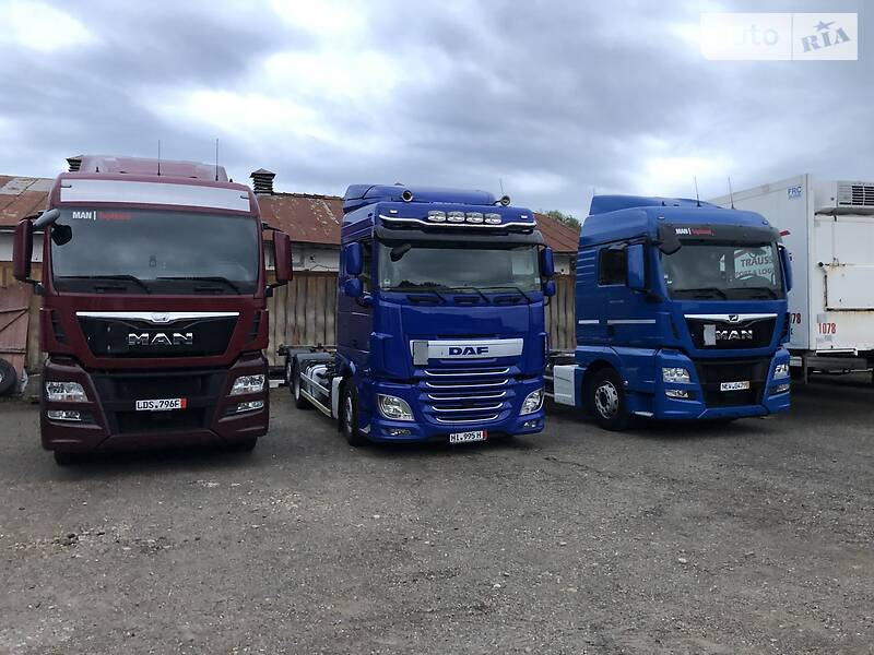 Контейнеровоз MAN TGX 2017 в 