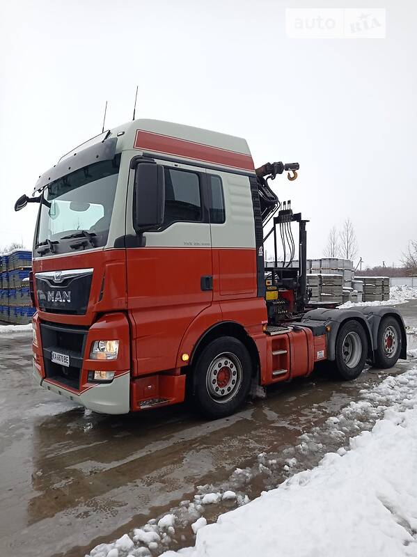 Кран-маніпулятор MAN TGX 2015 в Косові