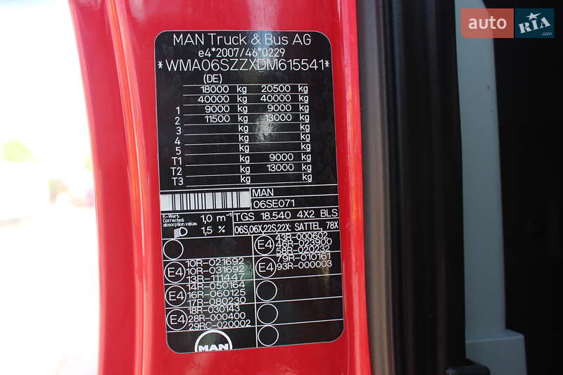 Тягач MAN TGX 2012 в Хусте фото 19 Тягач MAN TGX 2012 в Хусте