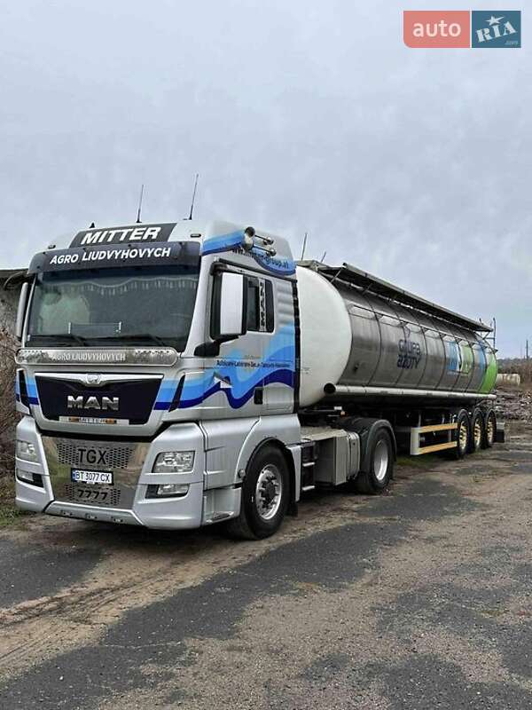 Цистерна MAN TGX 2014 в Великій Олександрівці