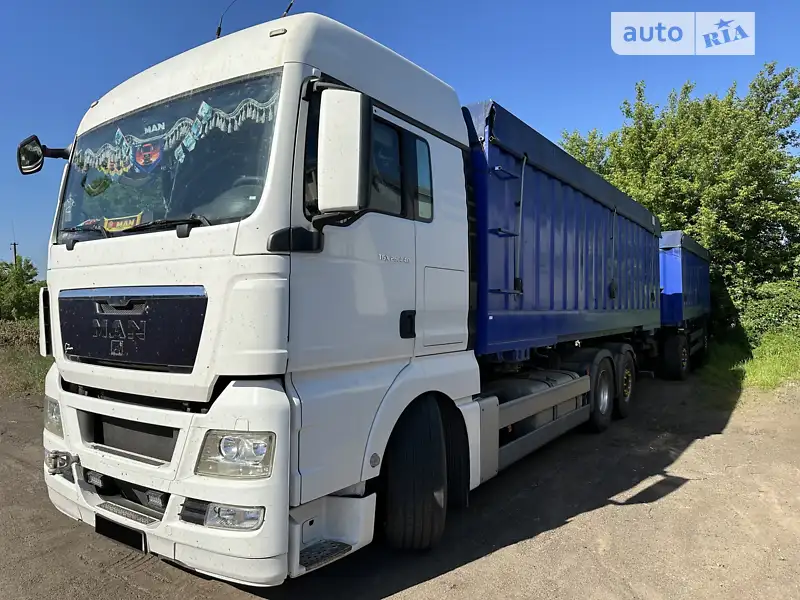 Зерновоз MAN TGX 2008 в 