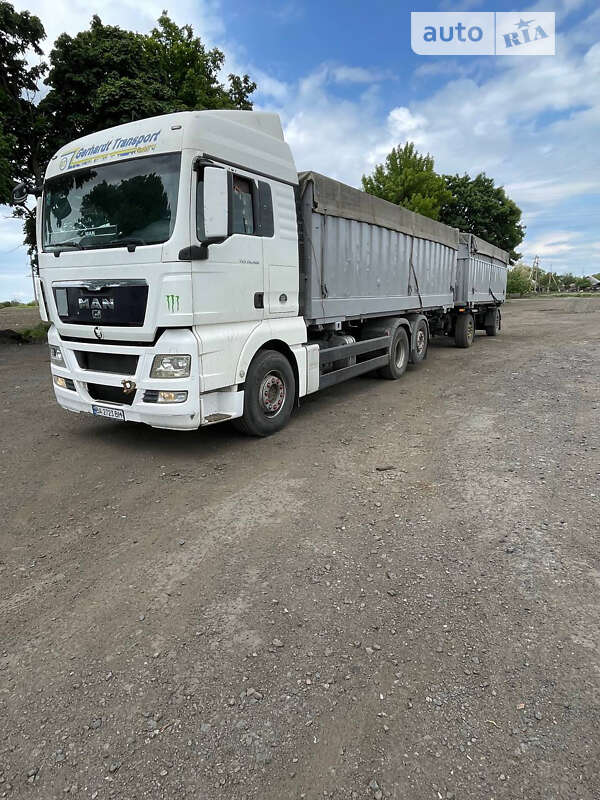 Самоскид MAN TGX 2009 в Гайвороні