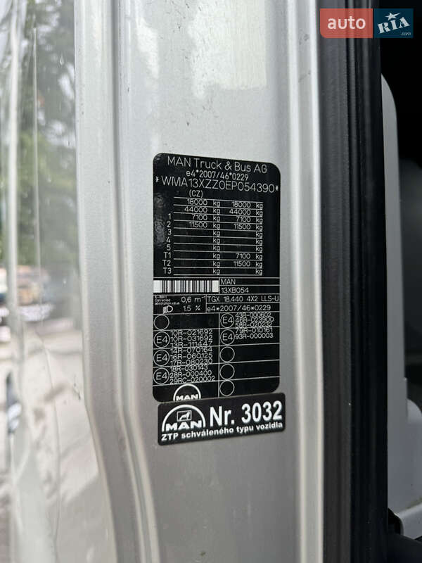 Тягач MAN TGX 2014 в Чернівцях