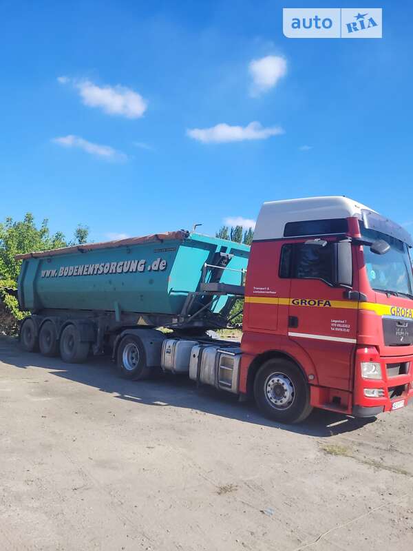 Самоскид MAN TGX 2009 в Кривому Розі