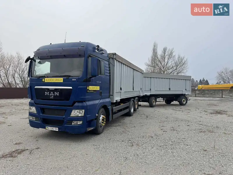 Контейнеровоз MAN TGX 2010 в 