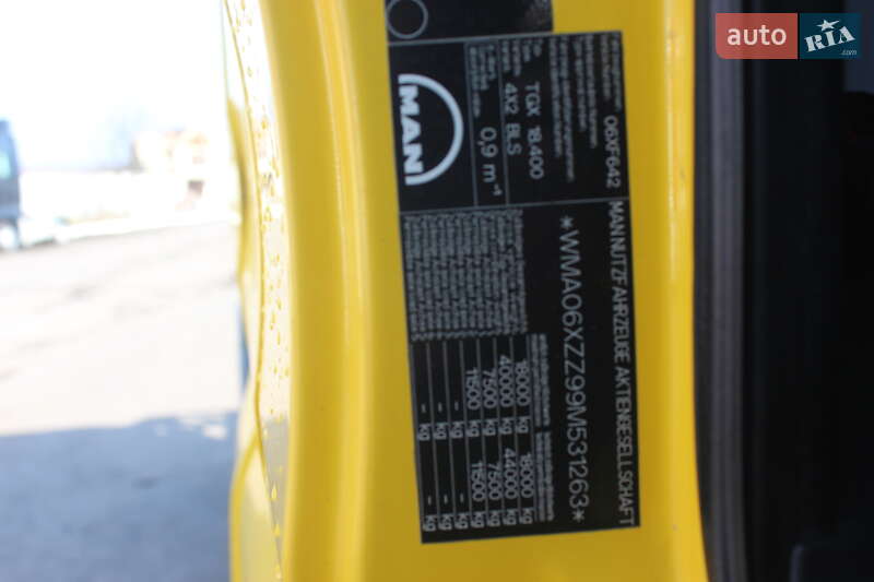 Тягач MAN TGX 2008 в Ужгороді