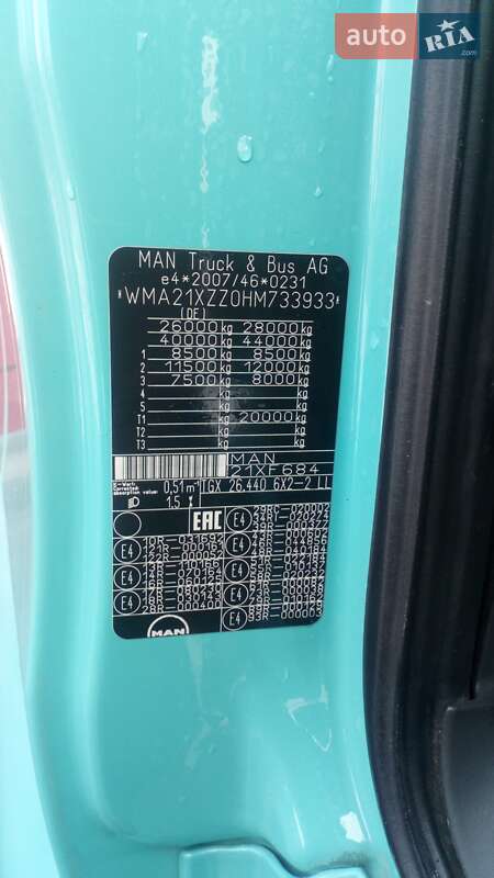 Тентований MAN TGX 2016 в Дніпрі фото 9 Тентований MAN TGX 2016 в Дніпрі