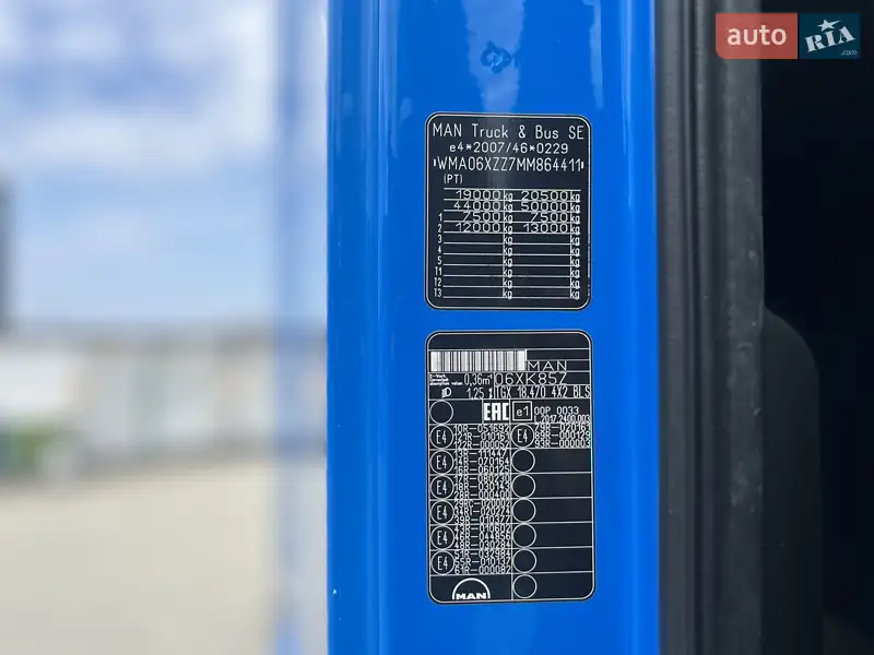 Тягач MAN TGX 2020 в 