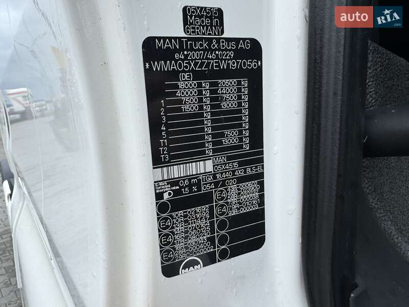 Тягач MAN TGX 2014 в Чернівцях