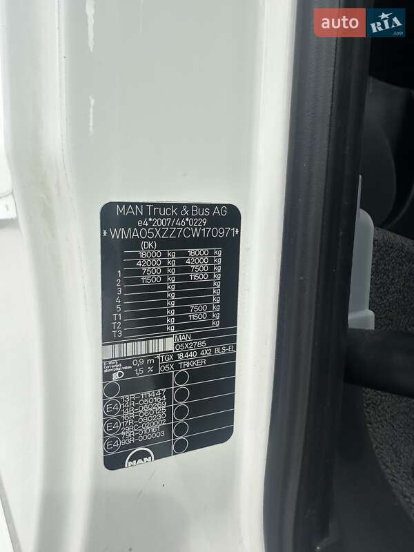 Тягач MAN TGX 2012 в Калуші фото 20 Тягач MAN TGX 2012 в Калуші