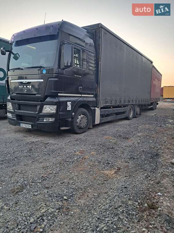 Тентований MAN TGX 2010 в Романківцях