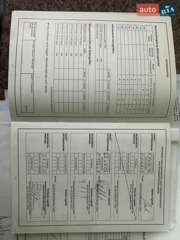 Тягач MAN TGX 2015 в Калуші документ