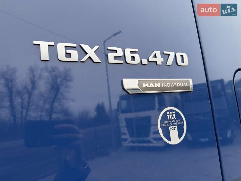 Контейнеровоз MAN TGX 2021 в Залещиках