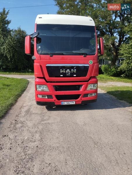 Тягач MAN TGX 2012 в Золочеві